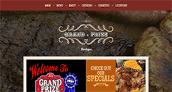 Desktop Screenshot of grandprizebarbeque.com